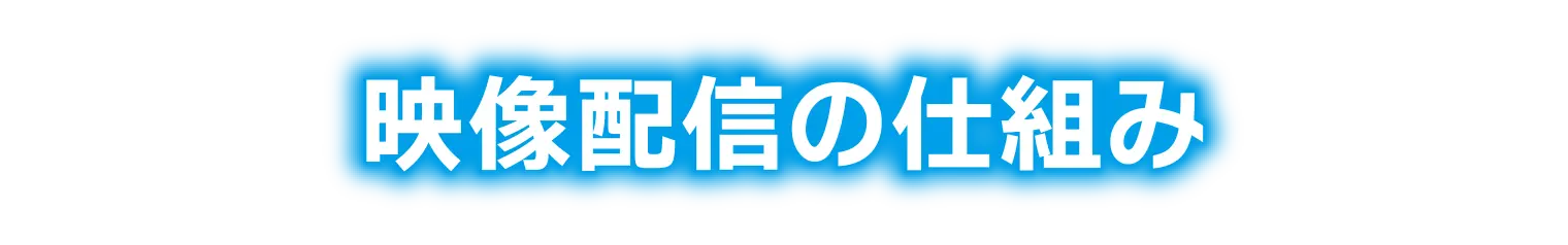 映像配信の仕組み