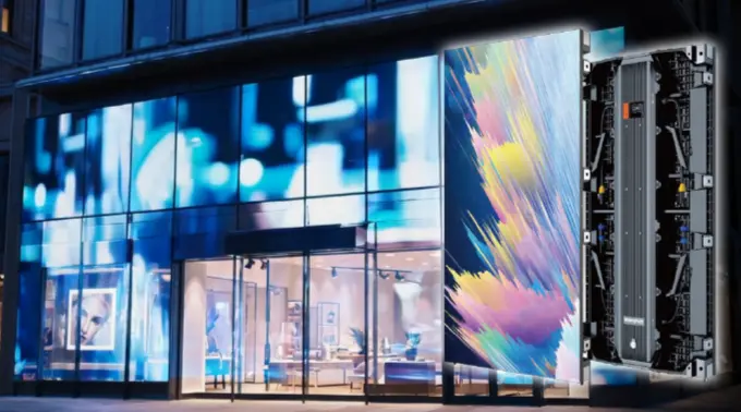 屋外LEDビジョン